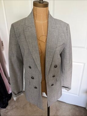 Banana Republic Gray Blazer
